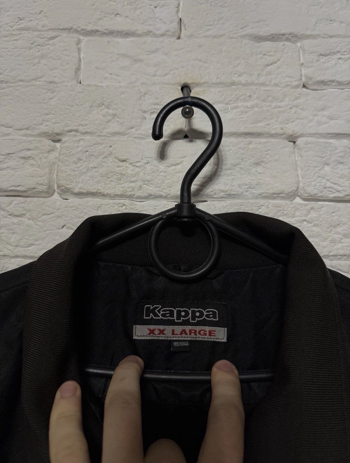 Kappa Vintage Kappa Germany Full Zip Bomber Jacket Huge Logo Sz XL Size US XL / EU 56 / 4 - 3 Thumbnail