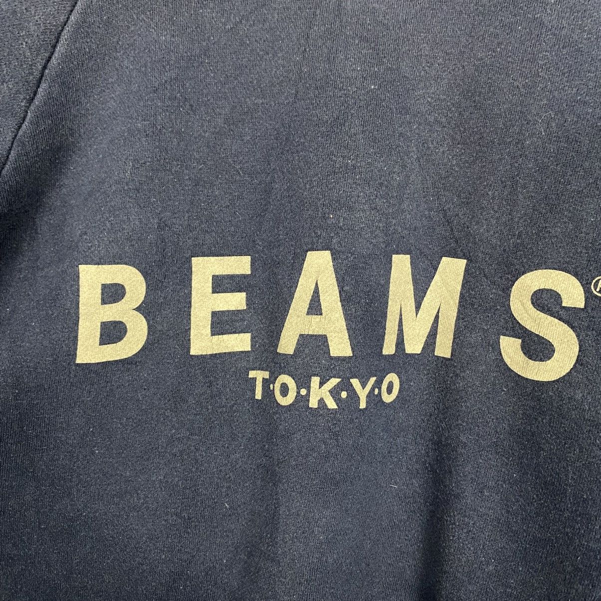 Issey Miyake Vintage Indigo Sweatshirt Beams Tokyo Big Logo Size US L / EU 52-54 / 3 - 13 Thumbnail