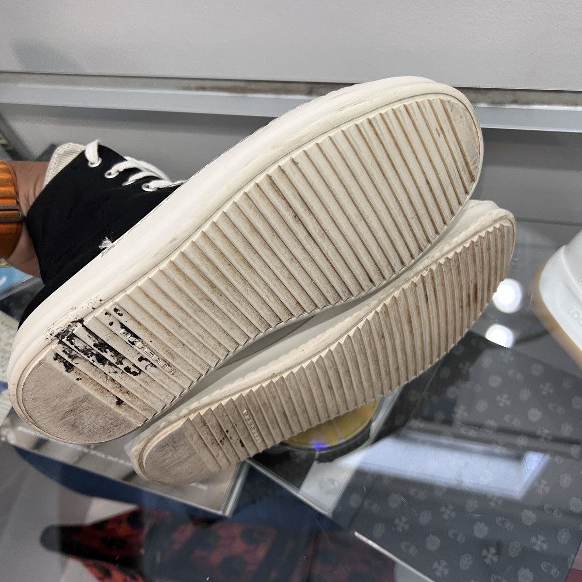 Rick Owens Drkshdw Rick Owens Ramones High Size US 7 / IT 37 - 7 Thumbnail