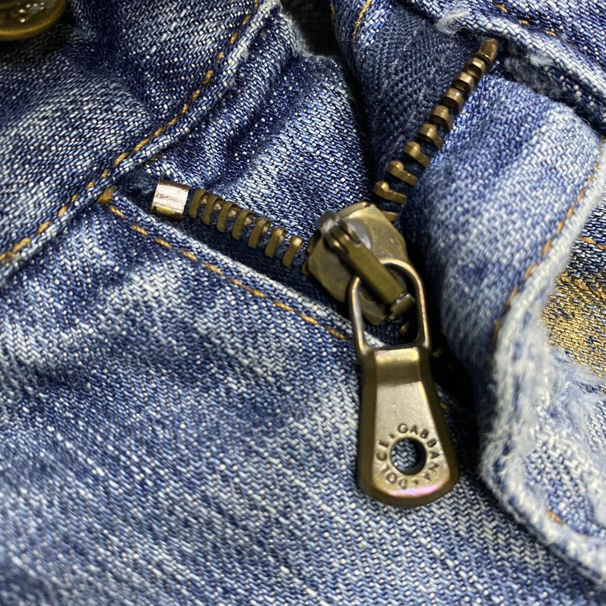 Dolce & Gabbana Dolce & Gabbana paint distressed denim Size US 31 - 14 Thumbnail