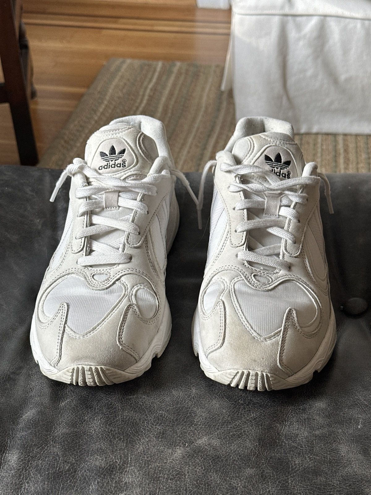 Adidas Adidas Yung-1 'Crystal White' Size US 11 / EU 44 - 2 Thumbnail