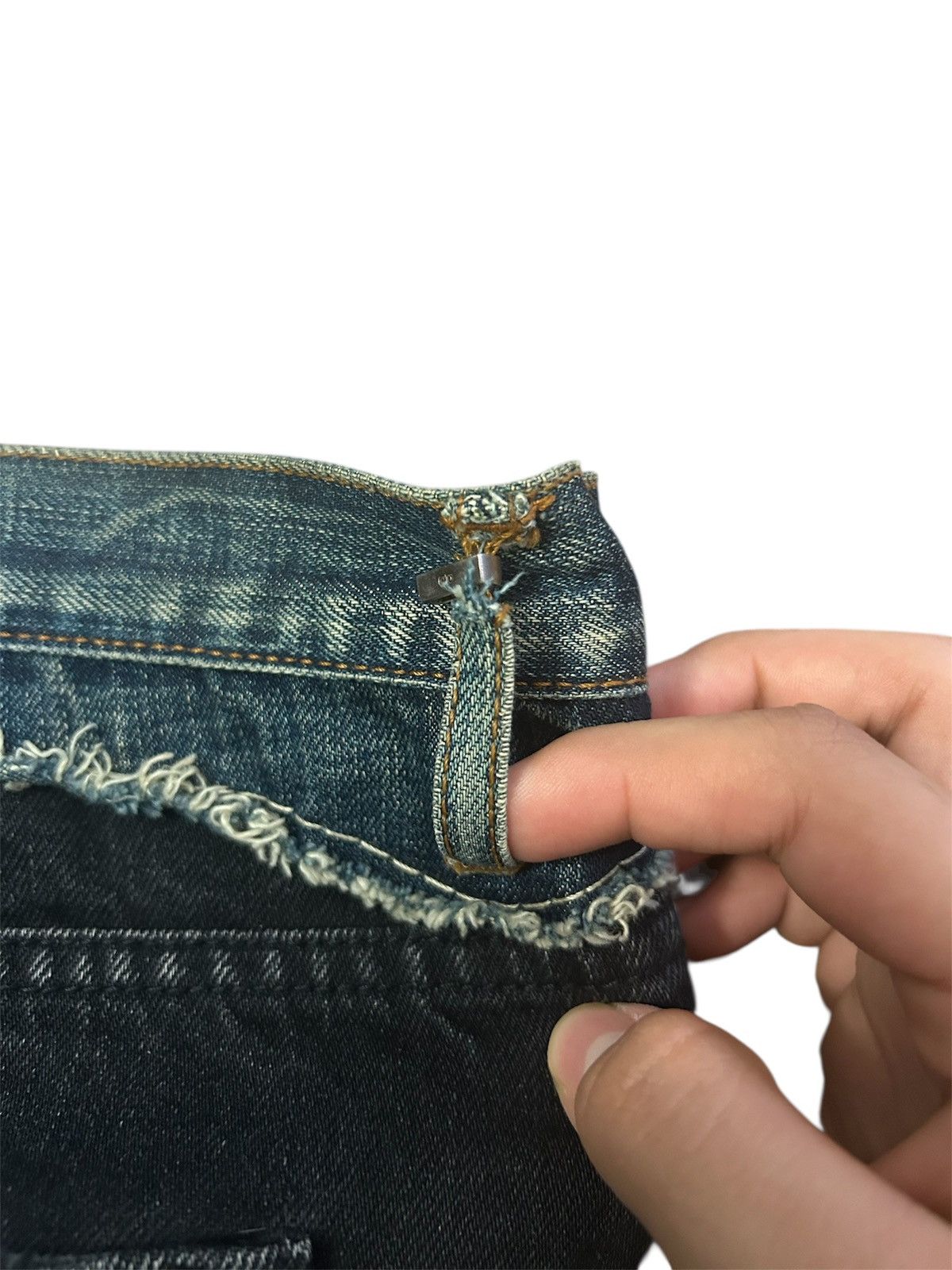 Dior *SOLD*Dior Homme AW06 cummerbund bootcut jeans Size US 34 / EU 50 - 3 Thumbnail