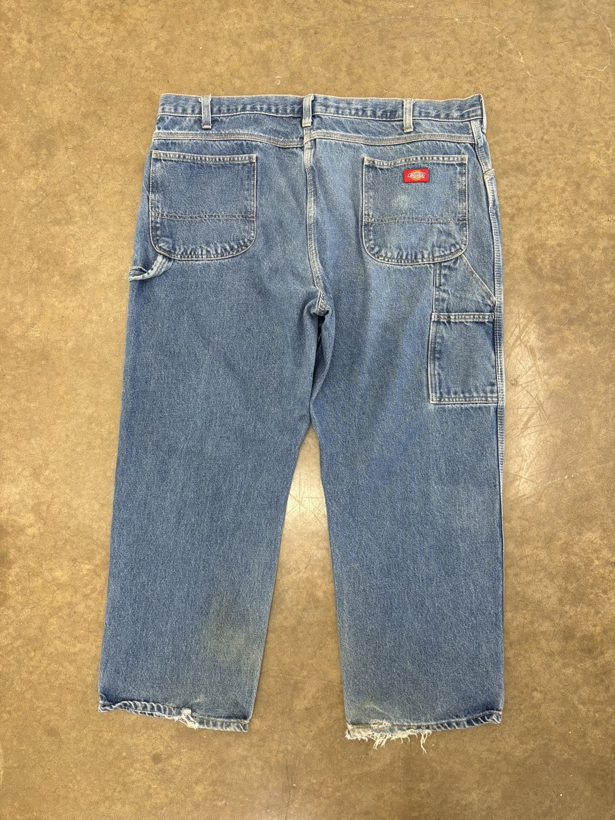 Dickies Vintage Dickies Carpenter Work Denim Jeans Sz. 42x30 Size US 42 / EU 58 - 2 Thumbnail