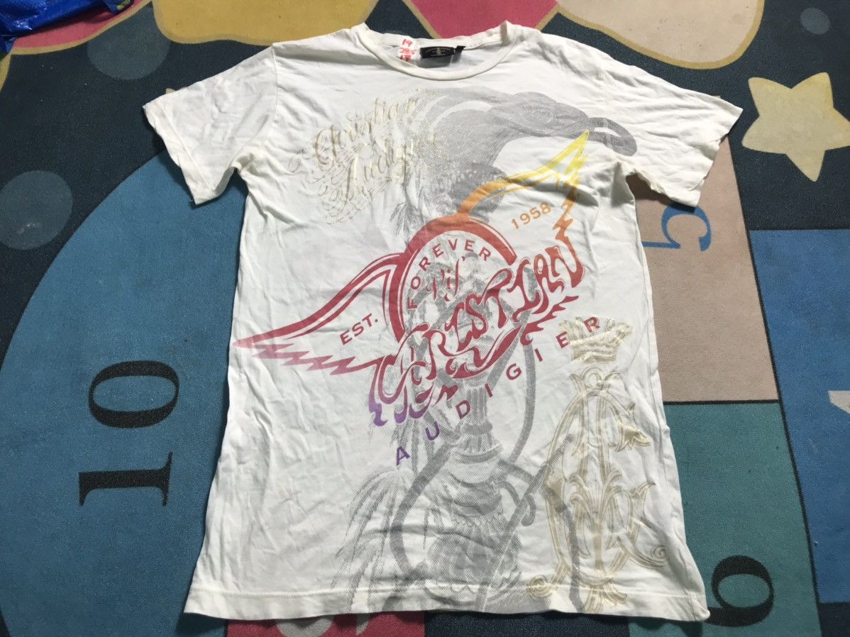 Christian Audigier Christian audigier tshirt skull big logo Size US M / EU 48-50 / 2 - 3 Thumbnail