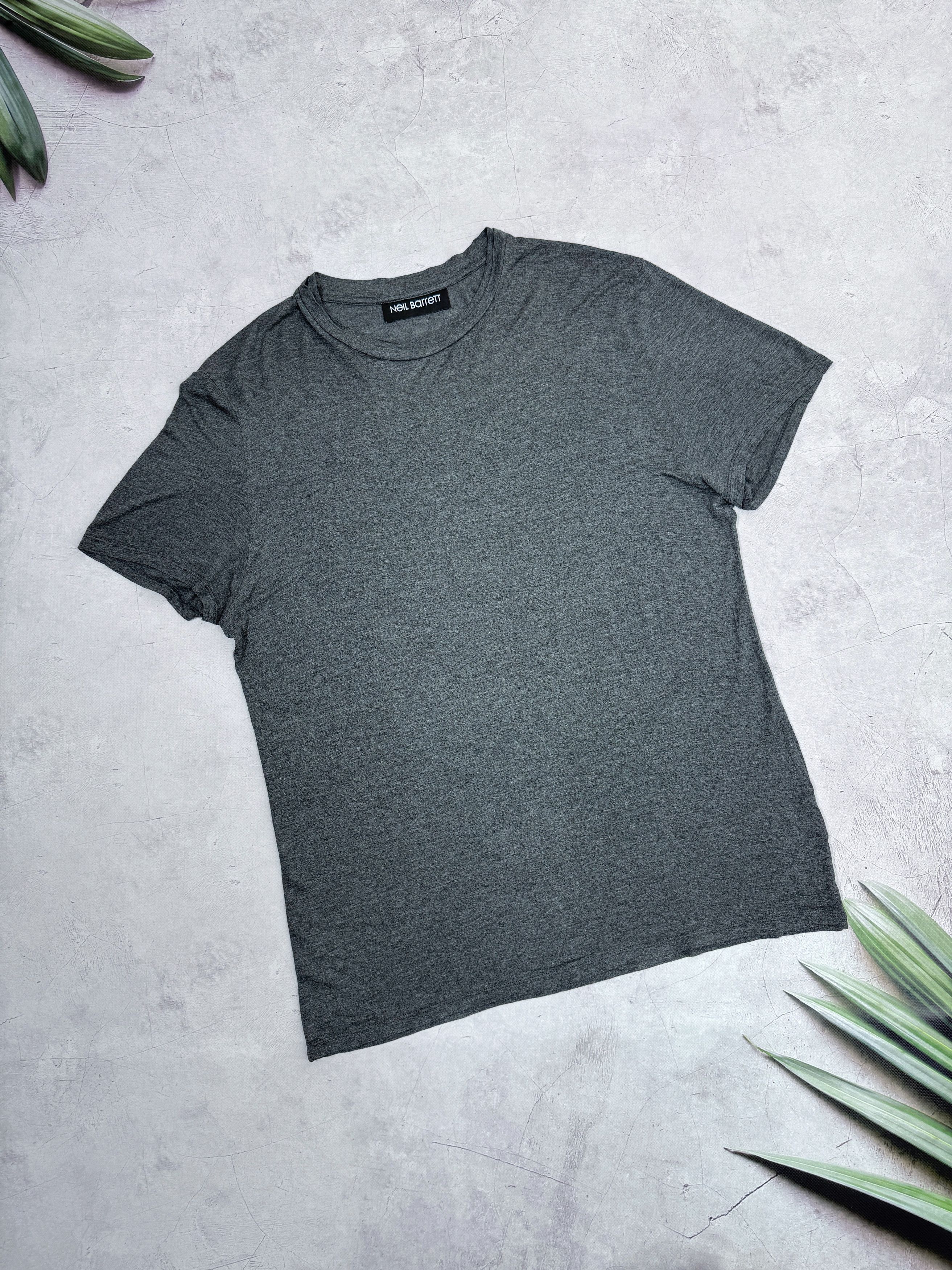 Neil Barrett Neil Barrett T-Shirt Viscose Gray Color Size US L / EU 52-54 / 3 - 5 Thumbnail