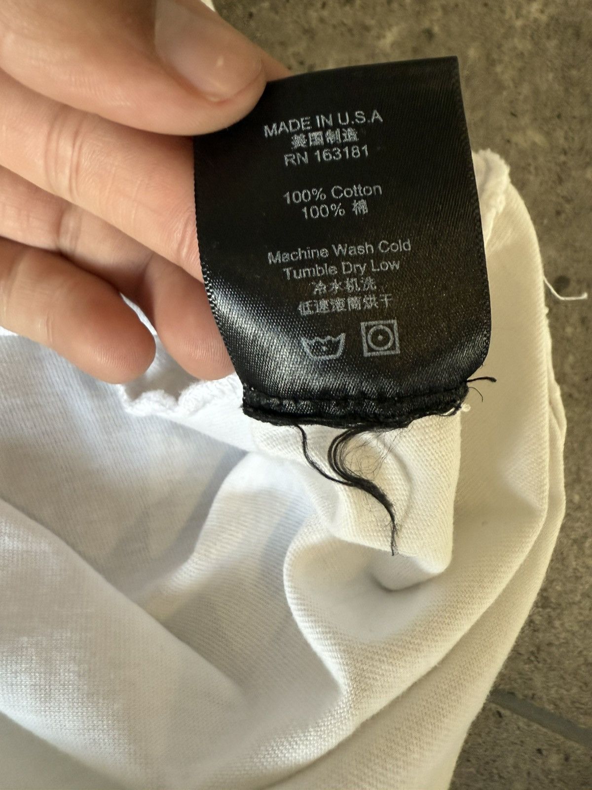 Rhude RHUDE SIDE LOGO OVERSIZED TEE Size US XL / EU 56 / 4 - 7 Thumbnail