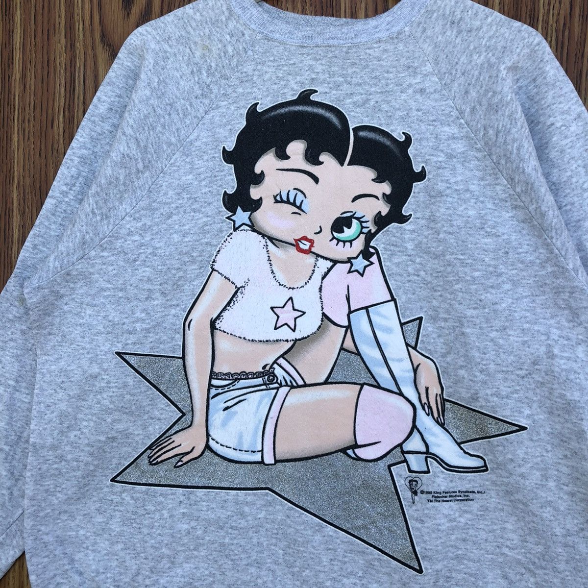 Cartoon Network Vintage 90s Betty Boop Crewneck Sweatshirt Size US L / EU 52-54 / 3 - 3 Thumbnail