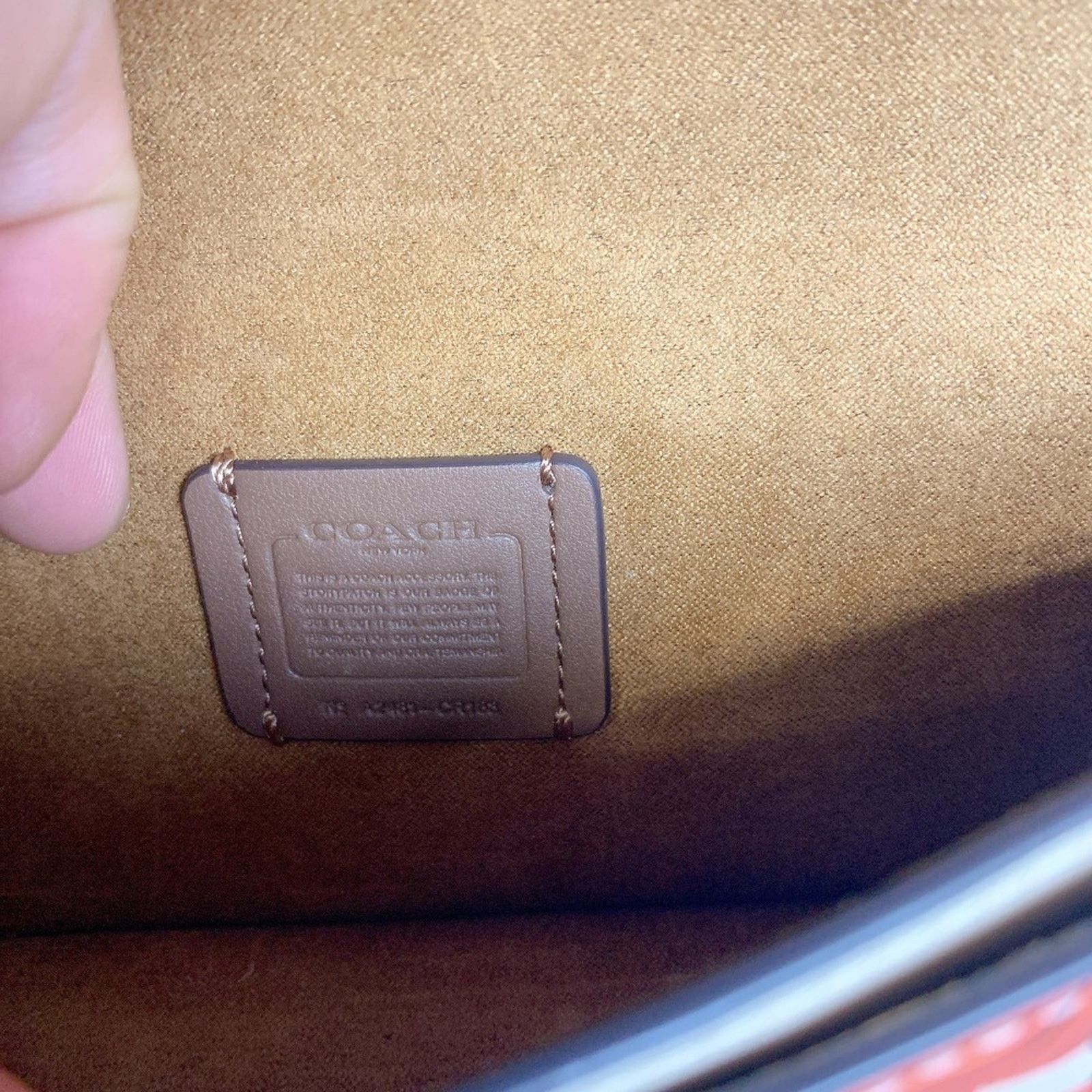 Coach Coach CR183 Eliza Small Flap Crossbody With Floral Print IN Size ONE SIZE - 6 Thumbnail