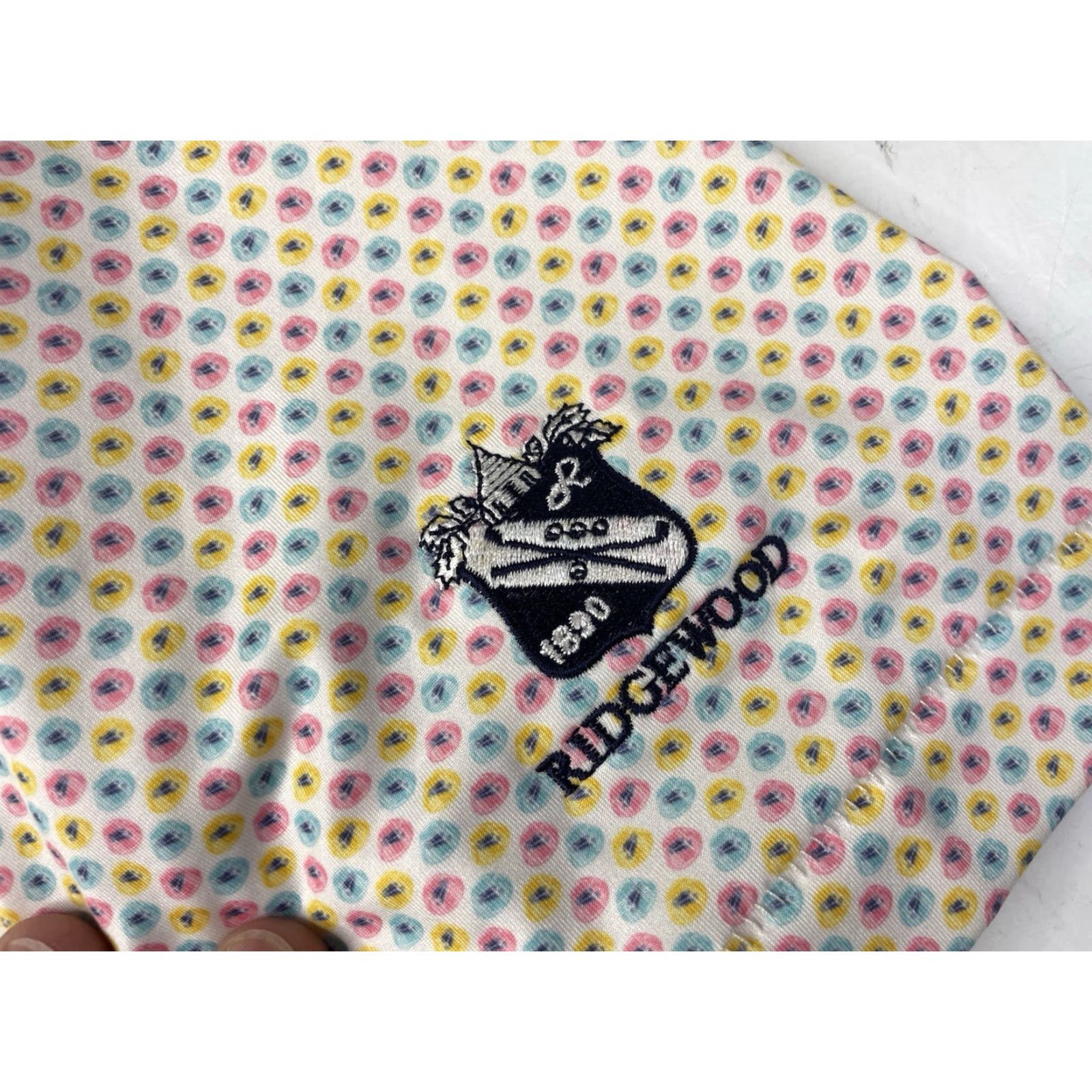 Peter Millar Peter Millar Summer Comfort Polo Shirt Mens XL Golf Performance Pastel Polka Dot Short Sleeve Size US XL / EU 56 / 4 - 3 Thumbnail