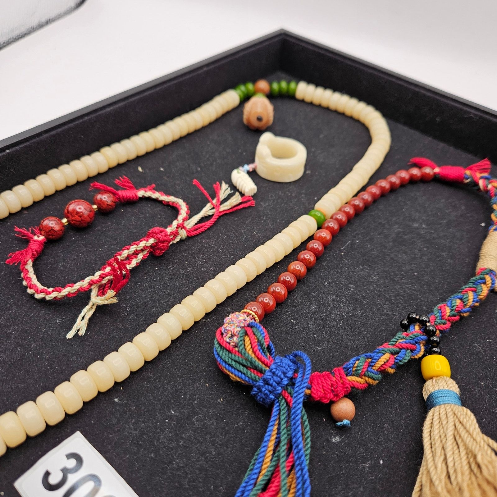 Other TIBETAN BUDDHIST PRAYER BEAD LOT MALA TASSEL BRACELET NECK Size ONE SIZE - 3 Thumbnail
