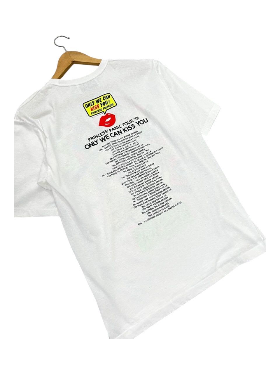 Band Tees Vintage 90s Princess Princess Japanese Rock Band 1991 Size US S / EU 44-46 / 1 - 6 Thumbnail