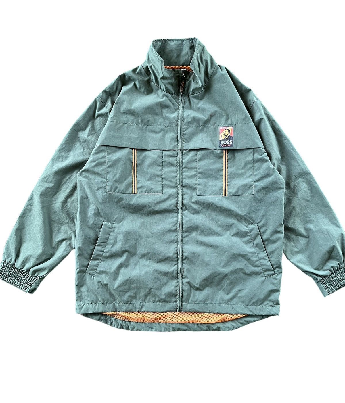 image of Vintage Suntory Original Design Army Green Jacket, Men's (Size XL)