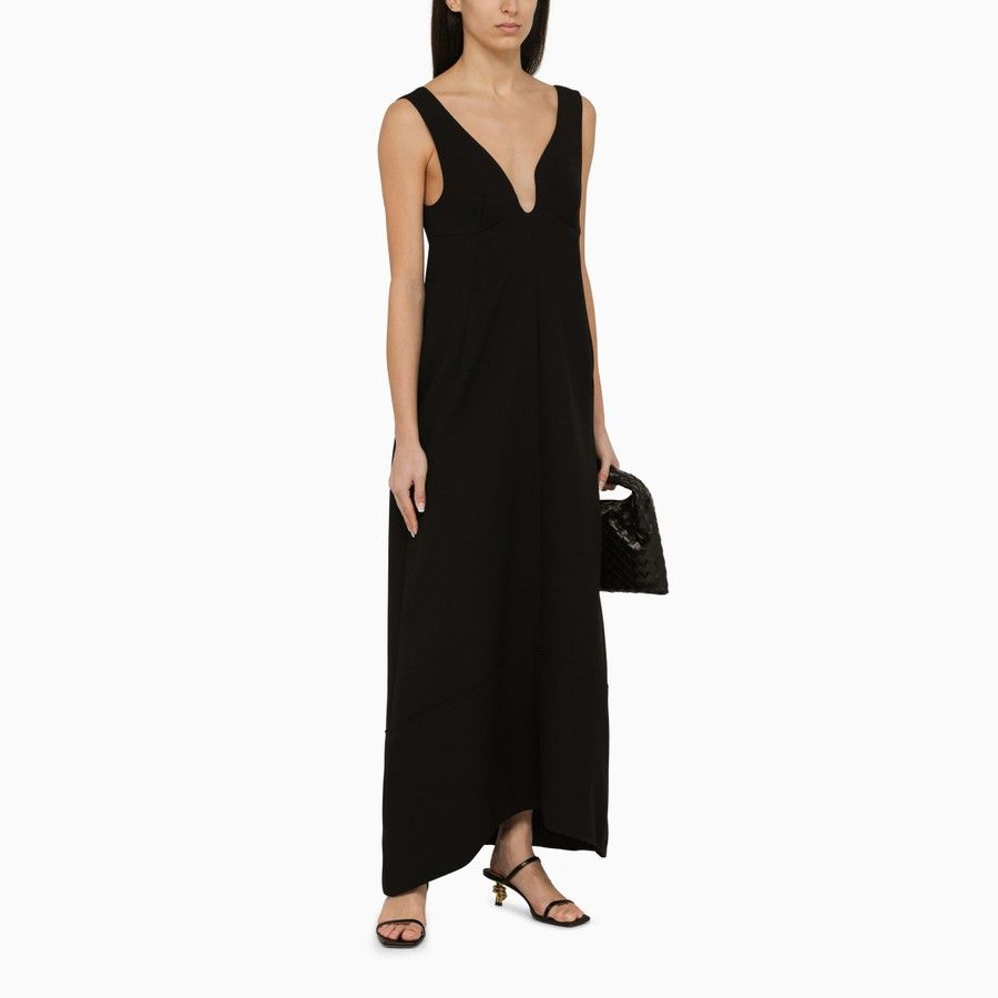 Jil Sander o1d2blof0824 Long Dresses in Black Size XS / US 0-2 / IT 36-38 - 2 Thumbnail
