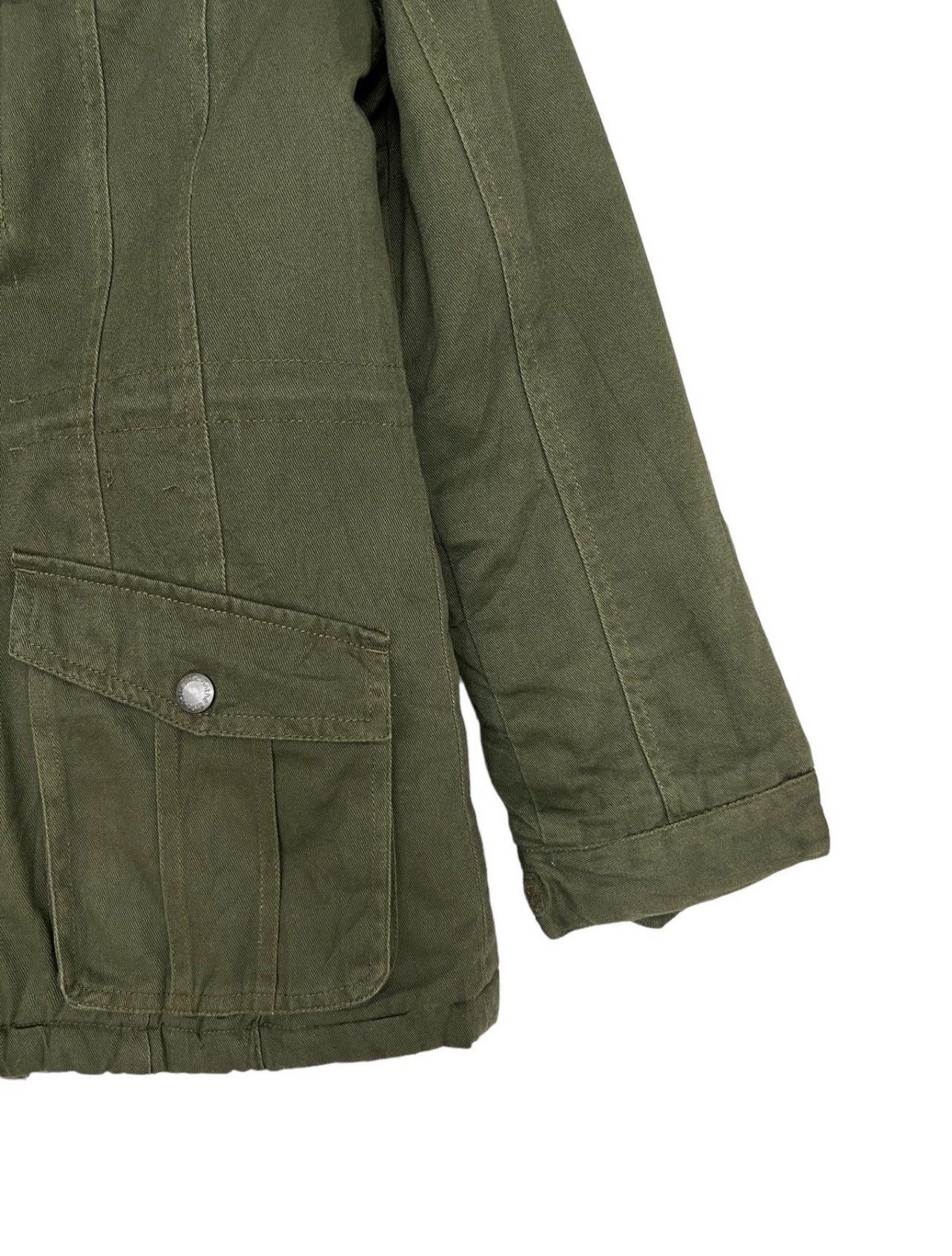 In The Attic In The Attic Japan Multipocket Green Army Parka Jacket Size US S / EU 44-46 / 1 - 7 Thumbnail