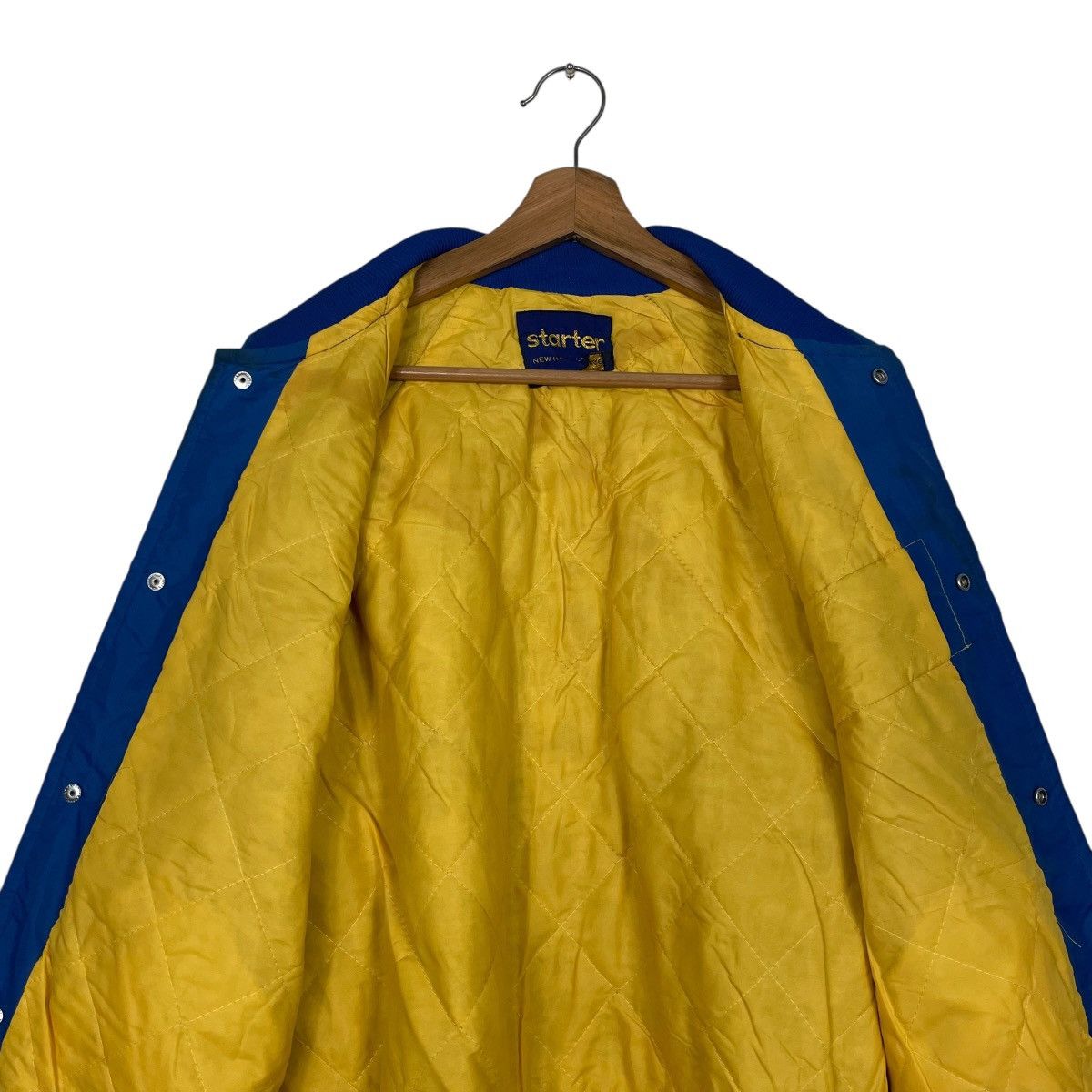 Starter Vintage 70s Starter Lakers Ice Hockey Nylon Bomber Jacket Size US XL / EU 56 / 4 - 12 Thumbnail