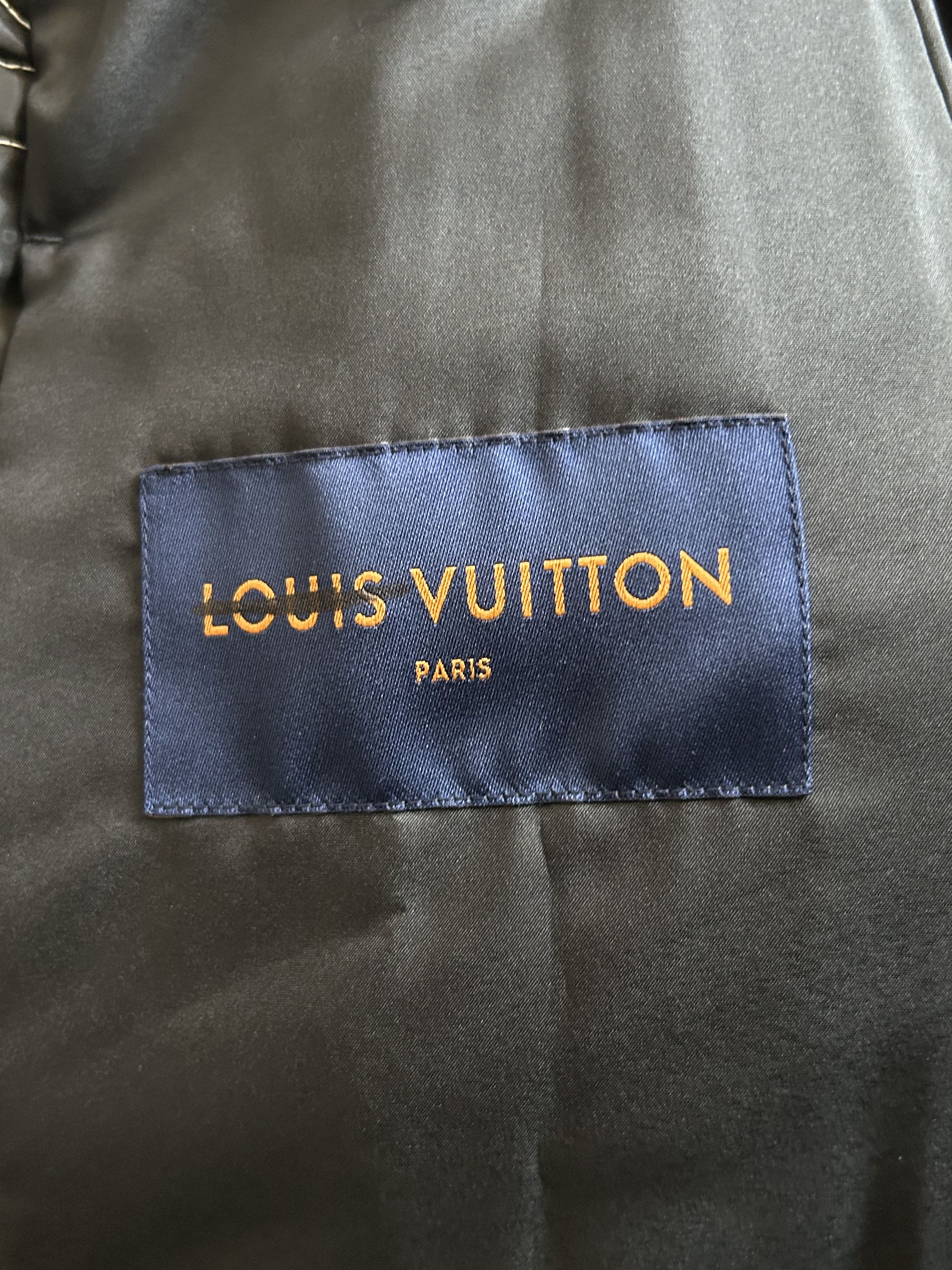 Louis Vuitton Louis Vuitton Black & White Snow Capsule Puffer Jacket Size US XL / EU 56 / 4 - 3 Thumbnail