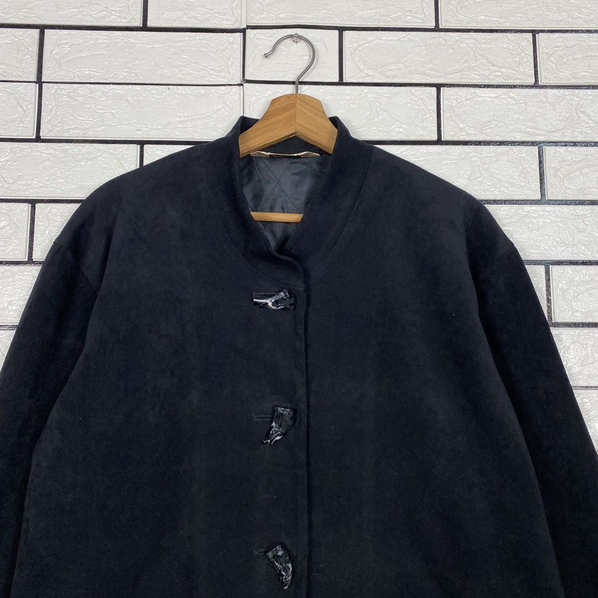 Japanese Brand 📌Vintage Mandarin Jacket Issey Miyake Crown Black Cat Size US M / EU 48-50 / 2 - 4 Thumbnail