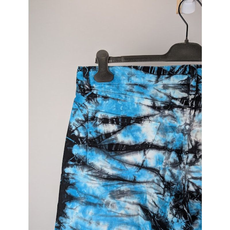Gallery Dept. o1rshd1 Marley Tie Dye Denim Jeans in Blue / Black / White Size US 36 / EU 52 - 16 Thumbnail