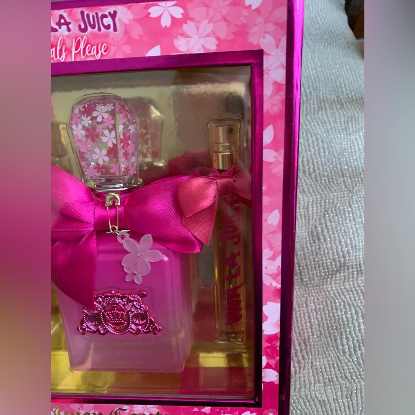 Juicy Couture Jeans NIB Juicy Couture 3-Pc Viva La Juicy Petals Please Fragrance Size ONE SIZE - 4 Thumbnail