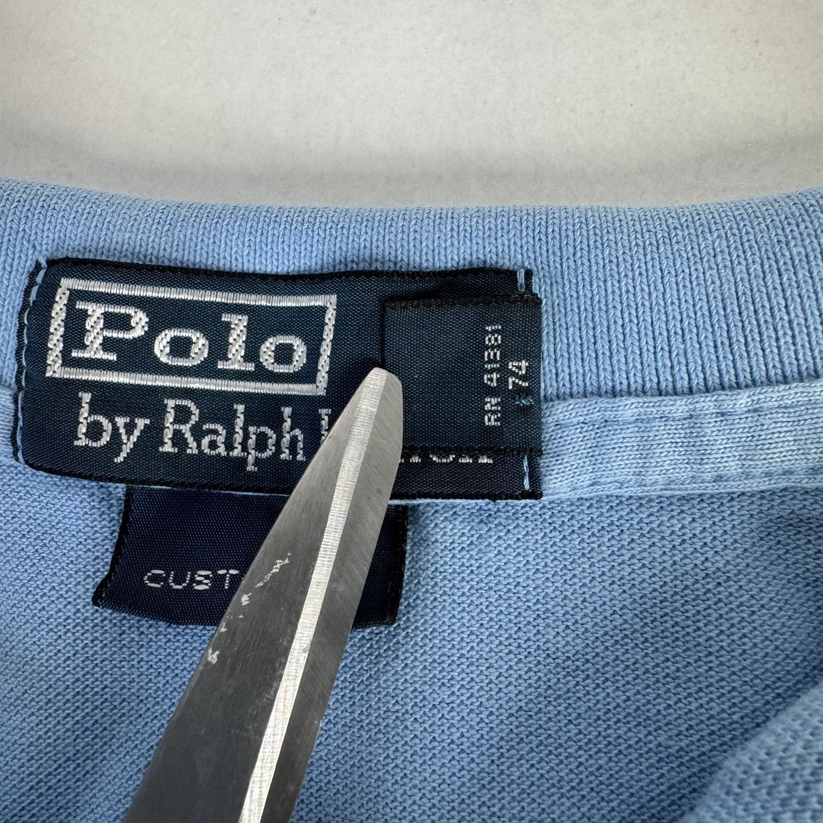 Polo Ralph Lauren Custom Fit Ralph Lauren Light Blue Polo Yellow Horse Size XL Size US XL / EU 56 / 4 - 8 Thumbnail