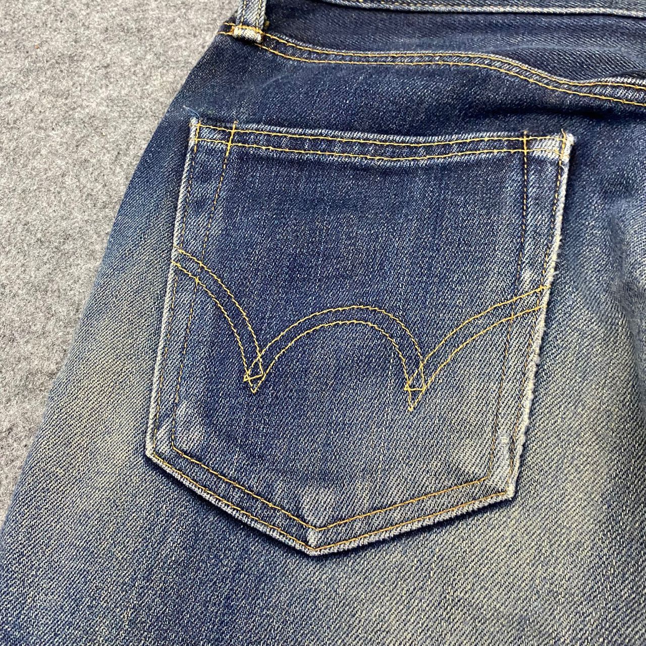If Six Was Nine 💥Best Offer💥Vintage Edwin 503 Distressed Denim Size US 35 - 14 Thumbnail