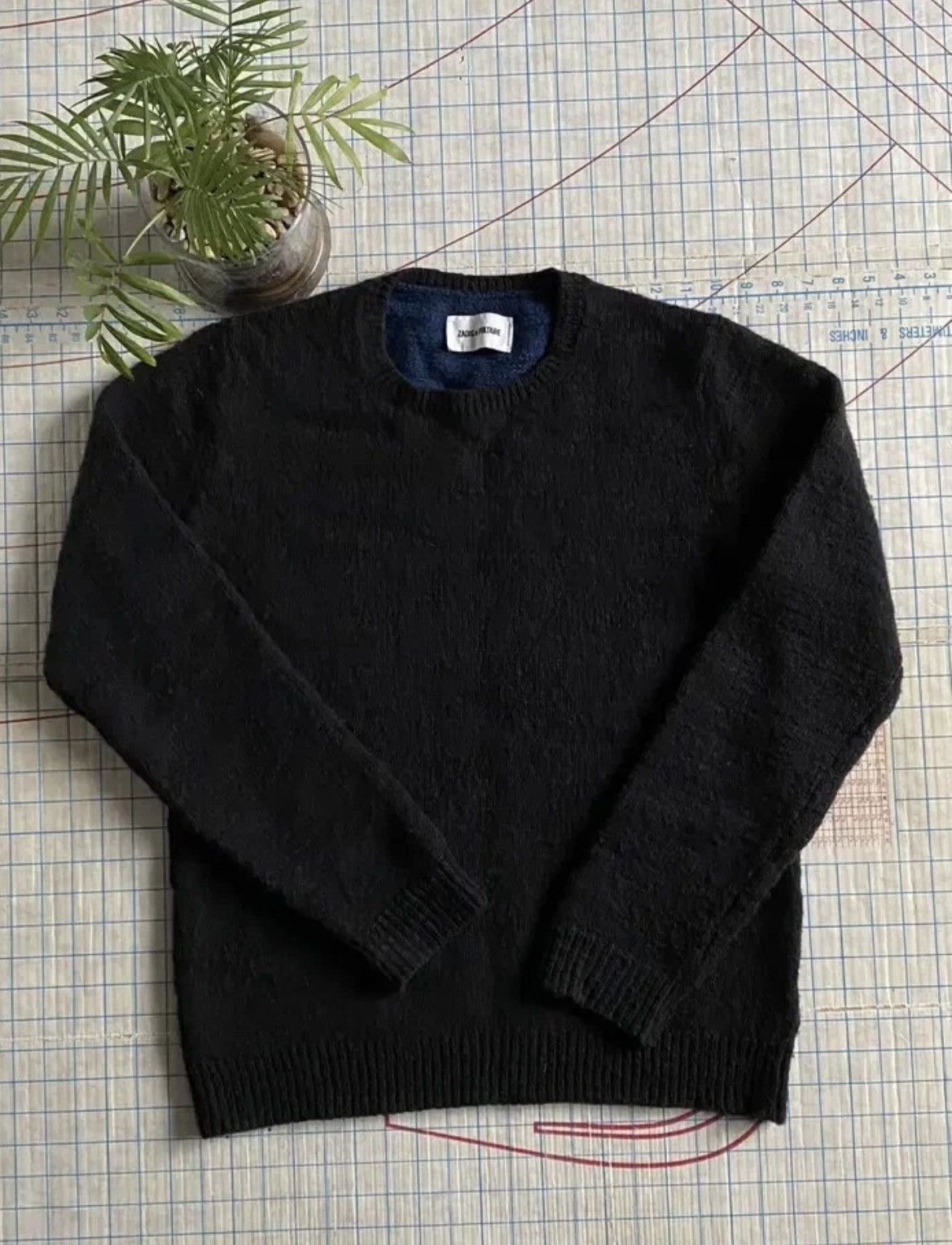 Zadig & Voltaire Zadig & Voltaire Color Block Sweater Size Large Wool Blend Size US L / EU 52-54 / 3 - 1 Thumbnail