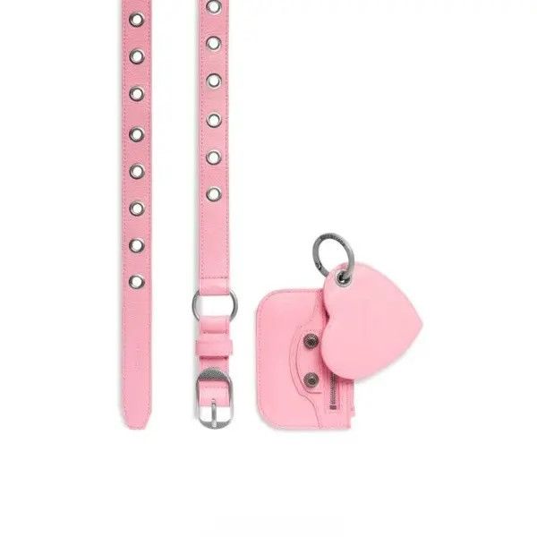 Balenciaga o1la1rc1a0625 Size: 85 / Le Cagole Charms Belt in Pink Size ONE SIZE - 1 Thumbnail