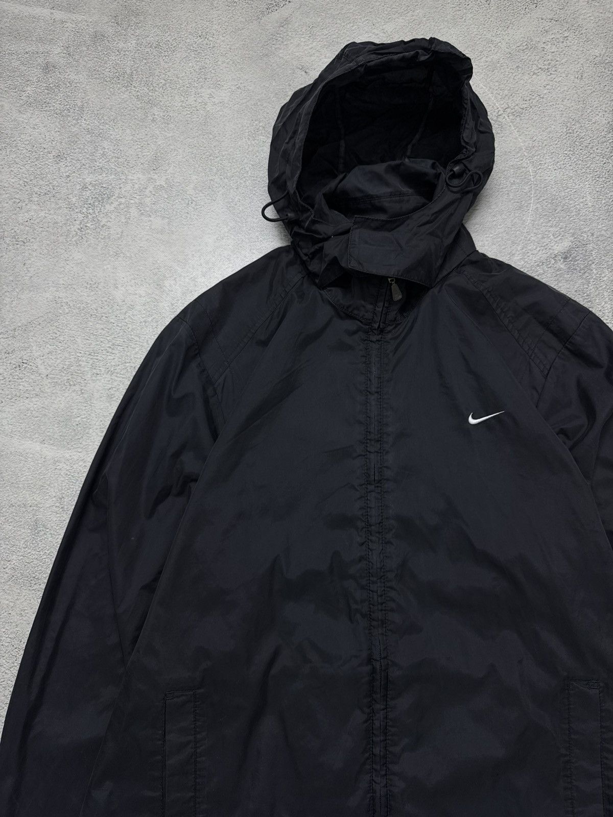 Nike Vintage Y2K Nike Nylon Mini Logo Jacket 00’s Size US M / EU 48-50 / 2 - 6 Thumbnail