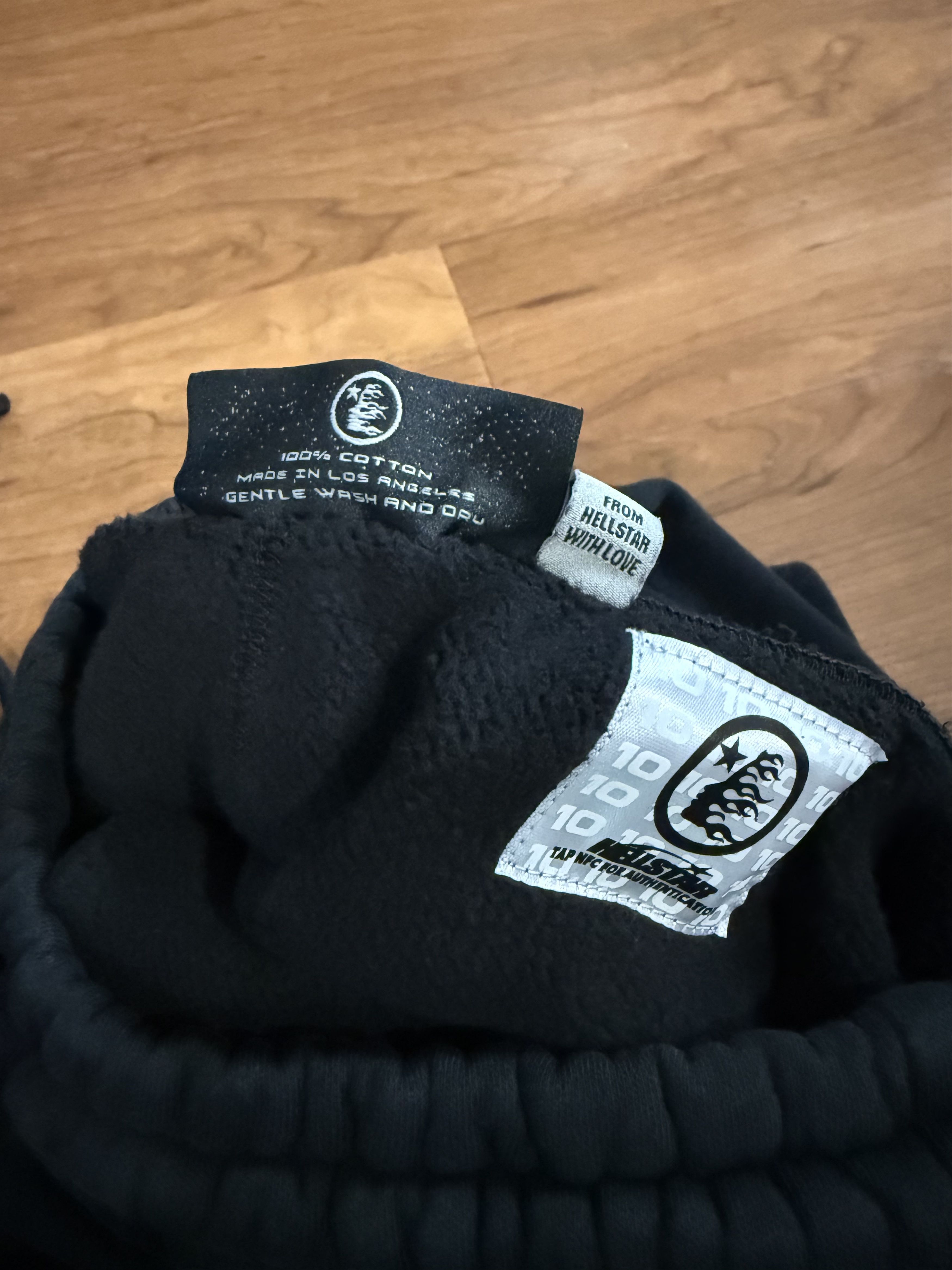 HELLSTAR Hellstar Sports Jet Black Sweatpants Size US 32 / EU 48 - 7 Thumbnail