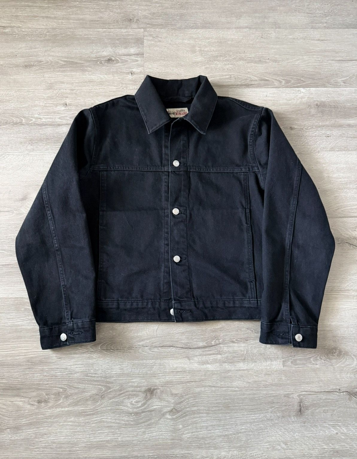 Levi's × Stussy Stussy Levi's crispy rinse denim jacket | Grailed