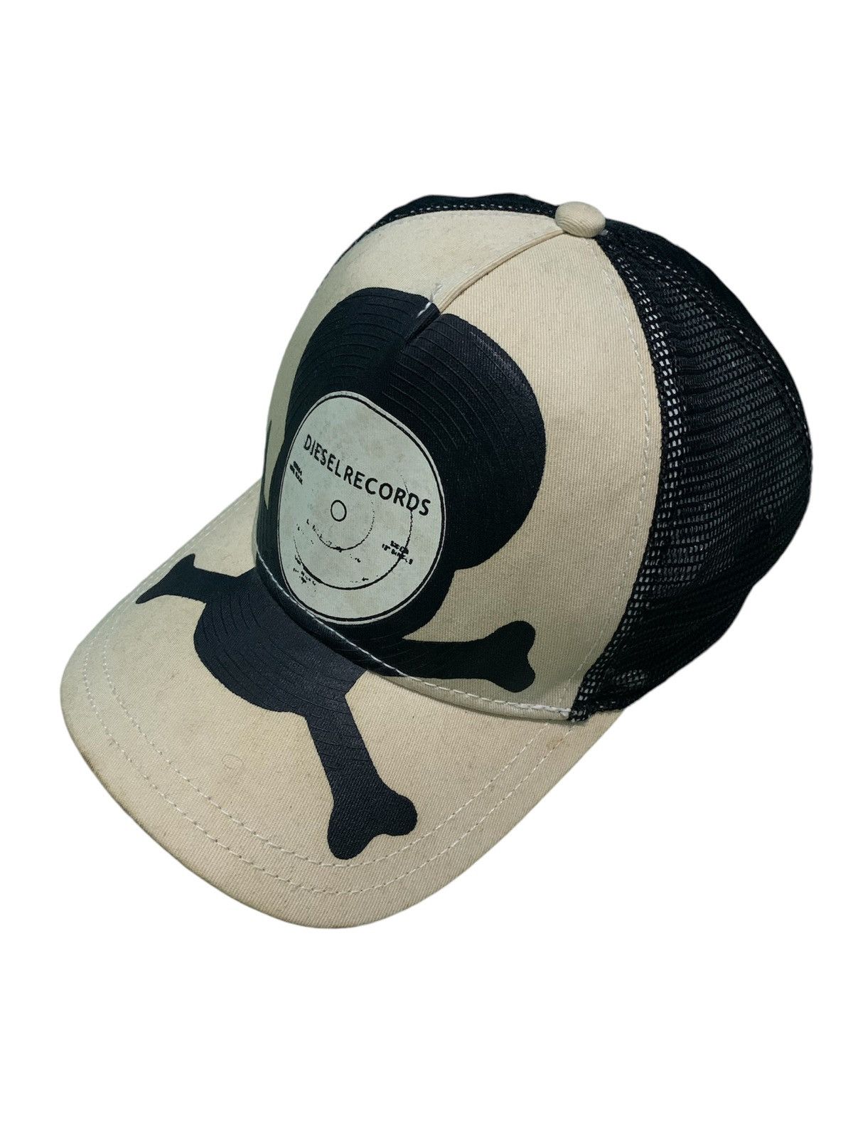 Diesel 🔥Diesel Record Skull Cap Size ONE SIZE - 1 Thumbnail