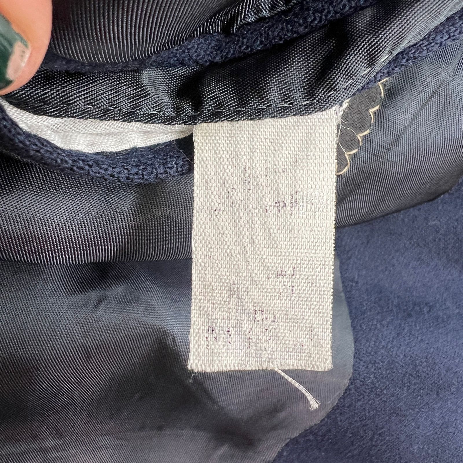 Ralph Lauren × Vintage Vintage Chaps Ralph Lauren Wool Navy Blazer Size 42R - 7 Thumbnail