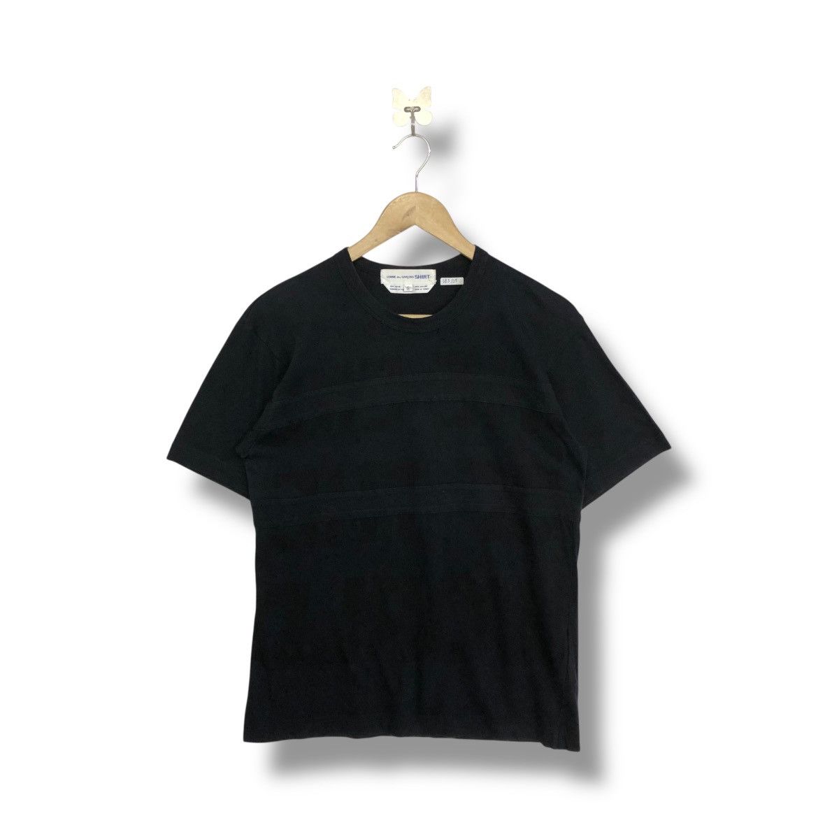 Comme des Garcons SHIRT ‘Rare!! COMME des GARCONS SHIRT Black printed tee Size US S / EU 44-46 / 1 - 1 Thumbnail