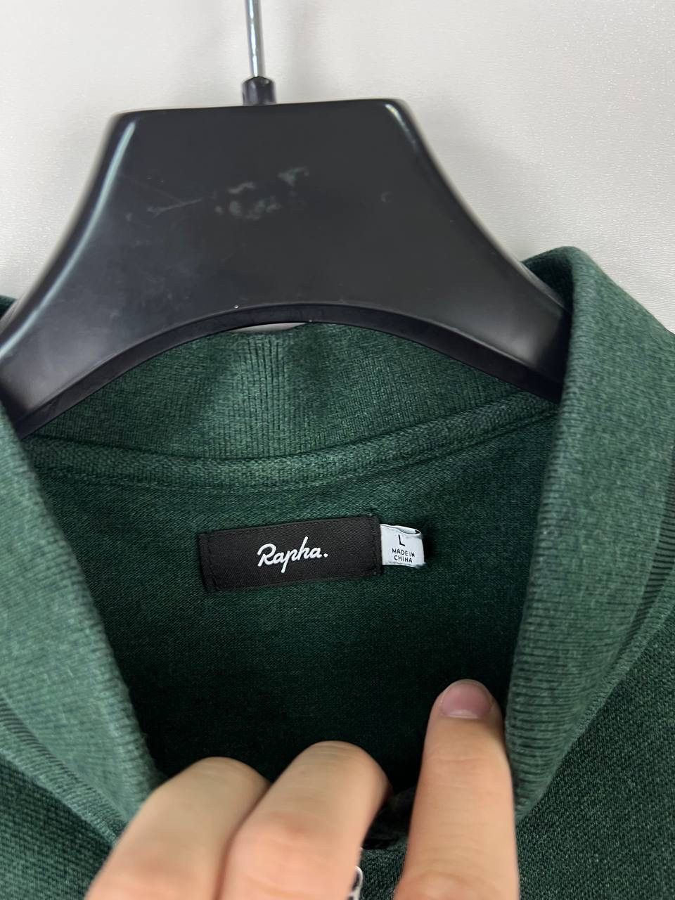 Rapha Rapha logo long sleeve zip polo size L Size US L / EU 52-54 / 3 - 3 Thumbnail