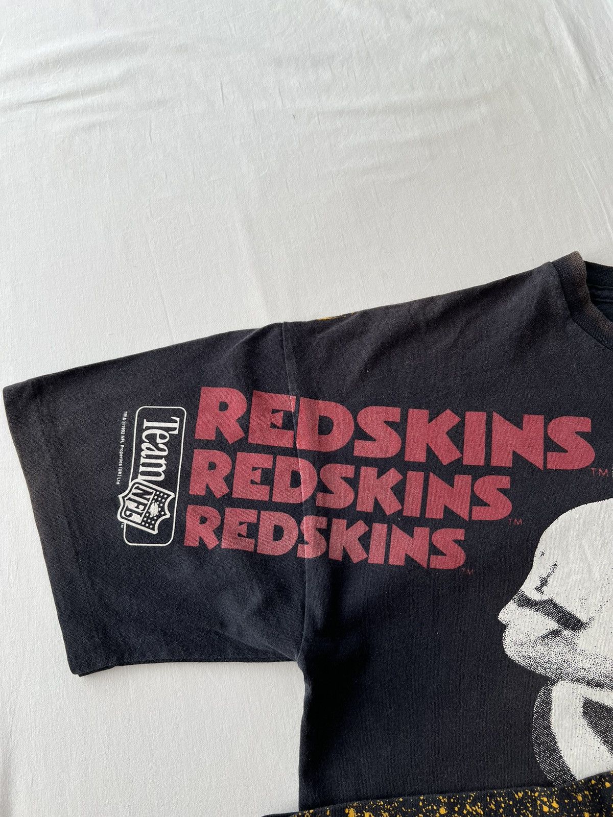 NFL Vintage 1992 Washington Redskins NFL AOP T-shirt Size US XL / EU 56 / 4 - 8 Thumbnail