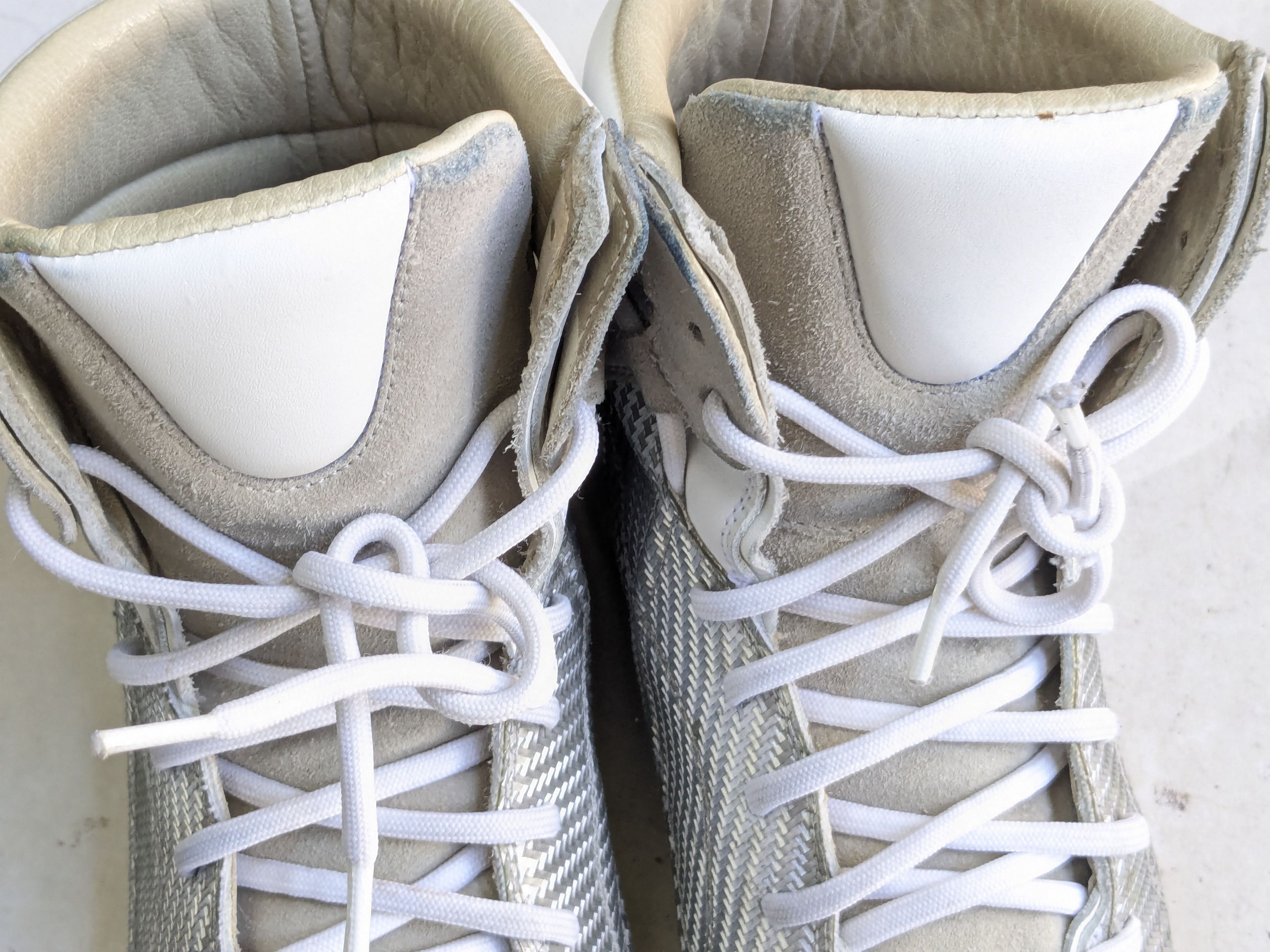 Maison Margiela Maison Margiela High Tops Sneakers 9 42 White Silver Size US 9 / EU 42 - 6 Thumbnail
