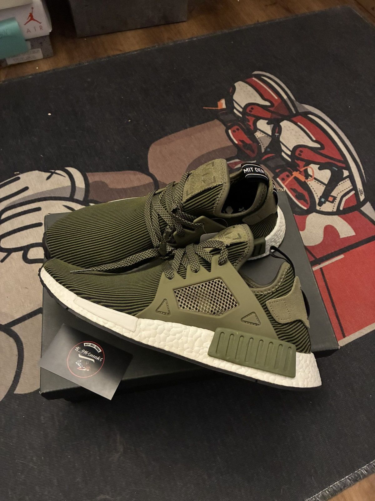Adidas Adidas NMD XR1 PK Olive Cargo Size US 10 / EU 43 - 1 Thumbnail
