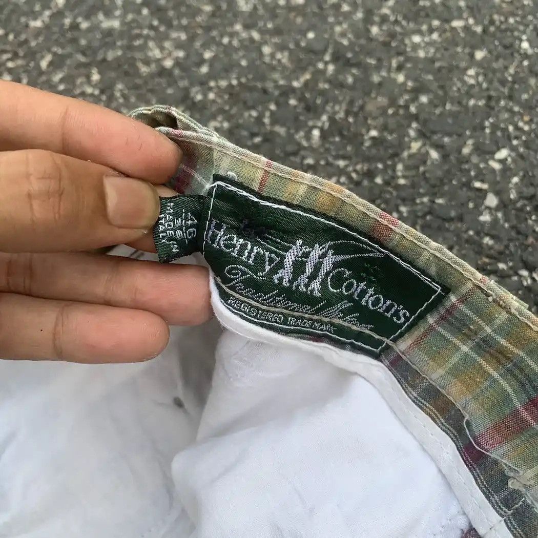 Henry Cotton's × Vintage Vintage HENRY COTTON’S Check Chino Plaid Pants W29 Size US 29 - 8 Thumbnail