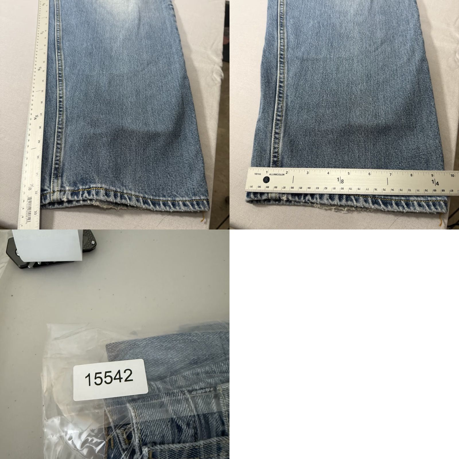 Levi's VINTAGE Levi's Silvertab Jeans Mens 38x34 Blue Denim Wide-Leg Relaxed 90s Y2K Baggy/Men's Pants Size US 38 / EU 54 - 11 Thumbnail