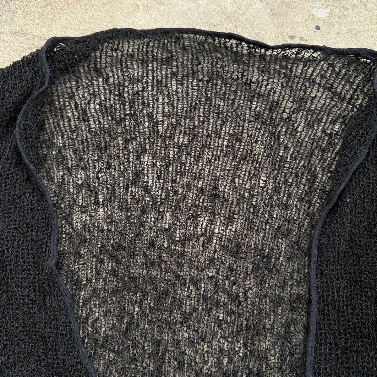 Vintage Vintage Y2K Hand Made Knit Mesh Blouse Issey Miyalke Style Size S / US 4 / IT 40 - 4 Thumbnail