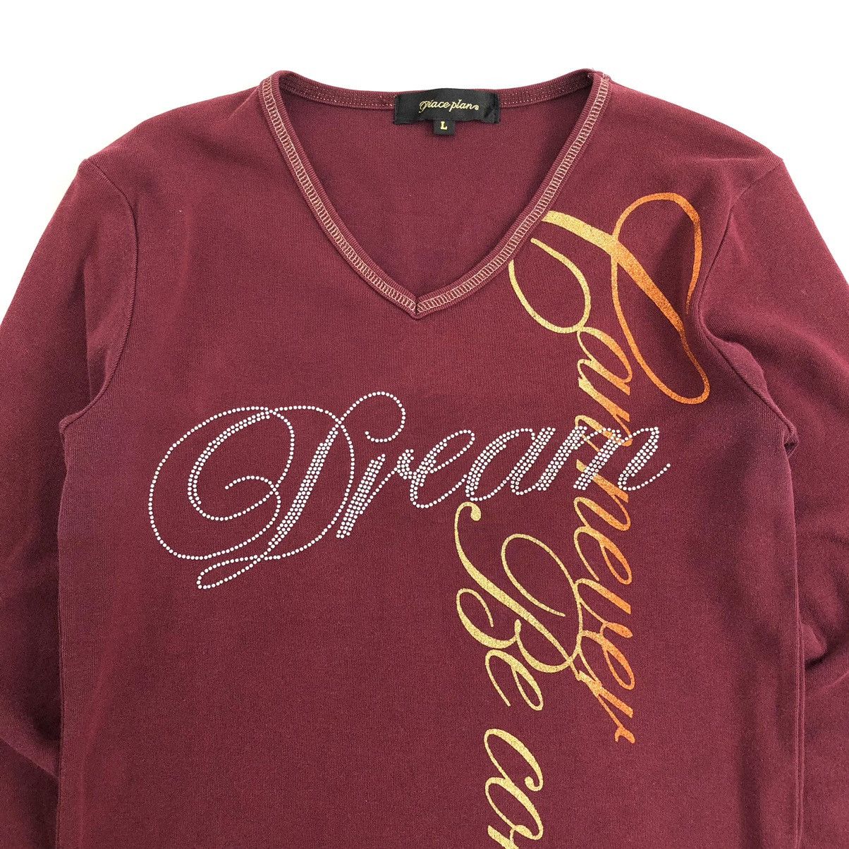 If Six Was Nine × Japanese Brand × Le Grande Bleu (L.G.B.) PlacePlan Poem Gothic Punks Grunge LongSleeve Ifsixwasnine Size US L / EU 52-54 / 3 - 4 Thumbnail