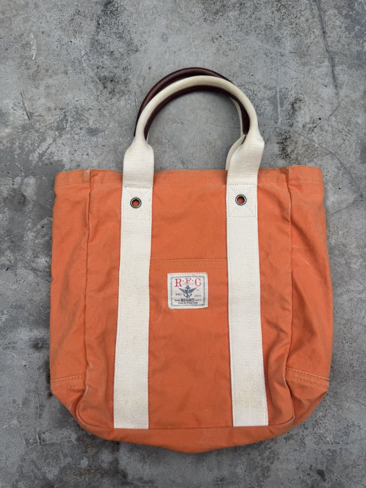Polo Ralph Lauren VINTAGE RUGBY BY POLO RALPH LAUREN TOTE BAG Size ONE SIZE - 1 Thumbnail