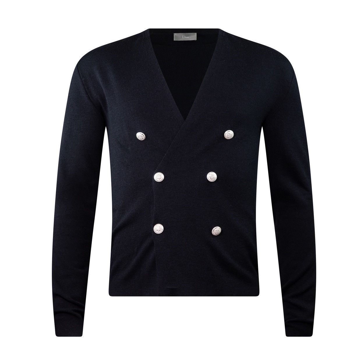 image of Dior Homme By Kris Van Assche F/w2013 Cardigan in Black, Men's (Size Small)