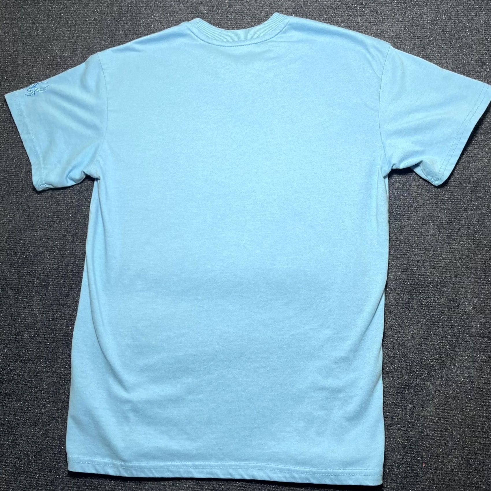 Spyder Spyder Shirt Mens Medium Blue Short Sleeve Crew Neck Logo Casual Tee T-Shirt Size US M / EU 48-50 / 2 - 6 Thumbnail