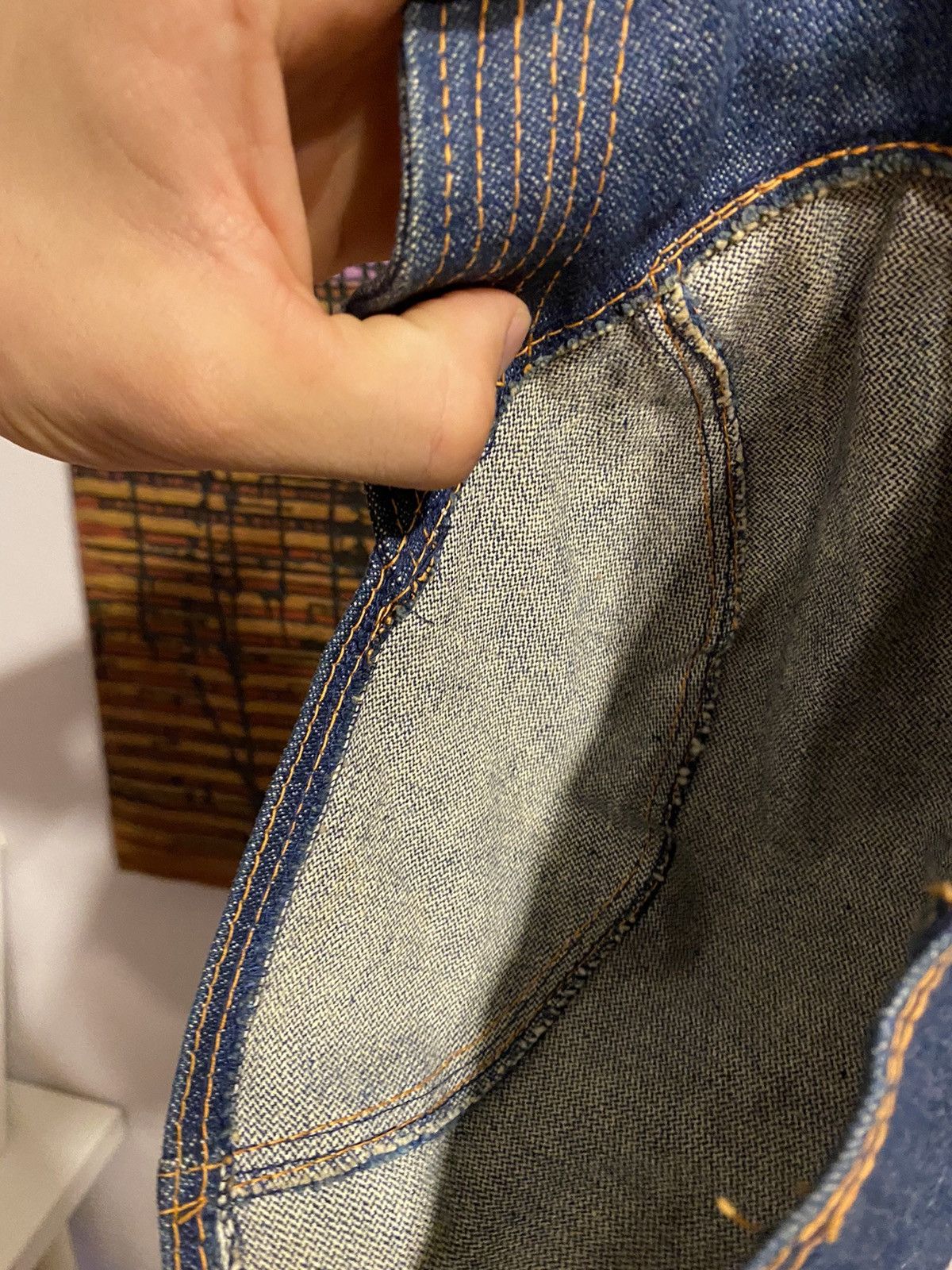 Lee × Levi's × Vintage Crazy vintage archival Lee Cooper jeans hat cap 80s Size ONE SIZE - 8 Thumbnail