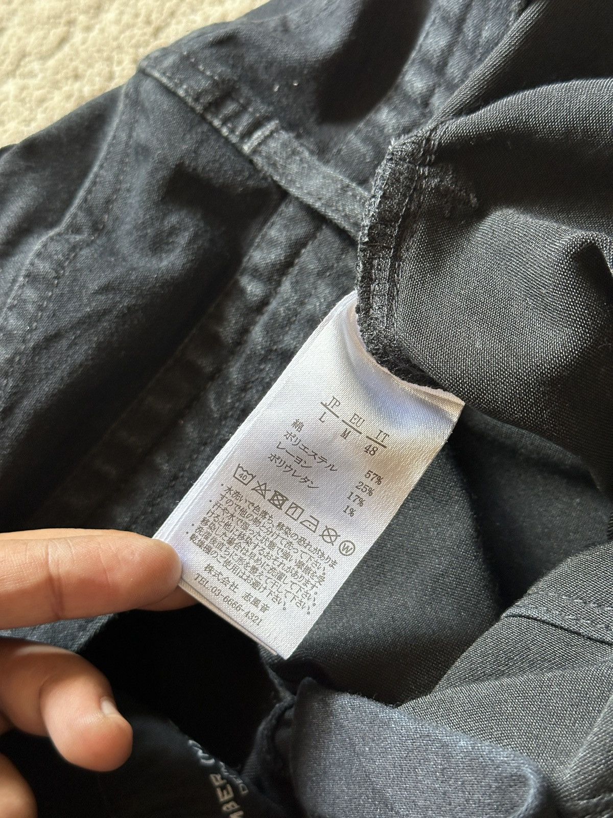 Number (N)ine NUMBERNINE Black Jeans Size US 32 / EU 48 - 13 Thumbnail