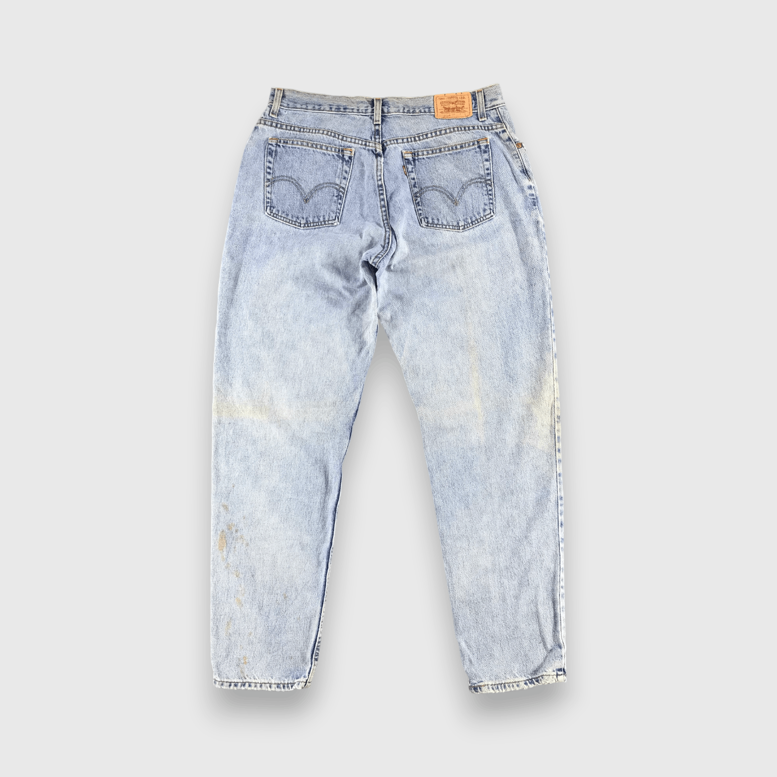 Levi's Vintage Light Wash Levis 550 Jeans-J1268 Size US 35 - 2 Thumbnail