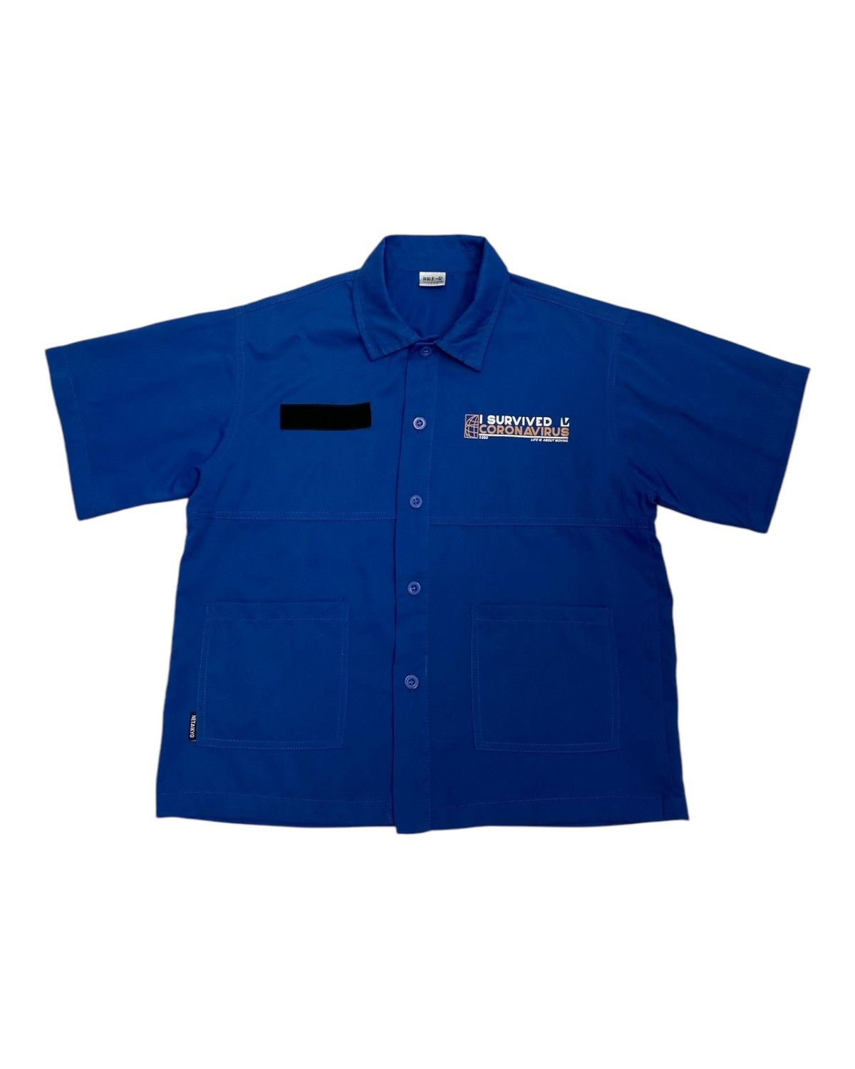 Issey Miyake RARE🔥CORONA VIRUS WORK SHIRT Size US M / EU 48-50 / 2 - 3 Thumbnail