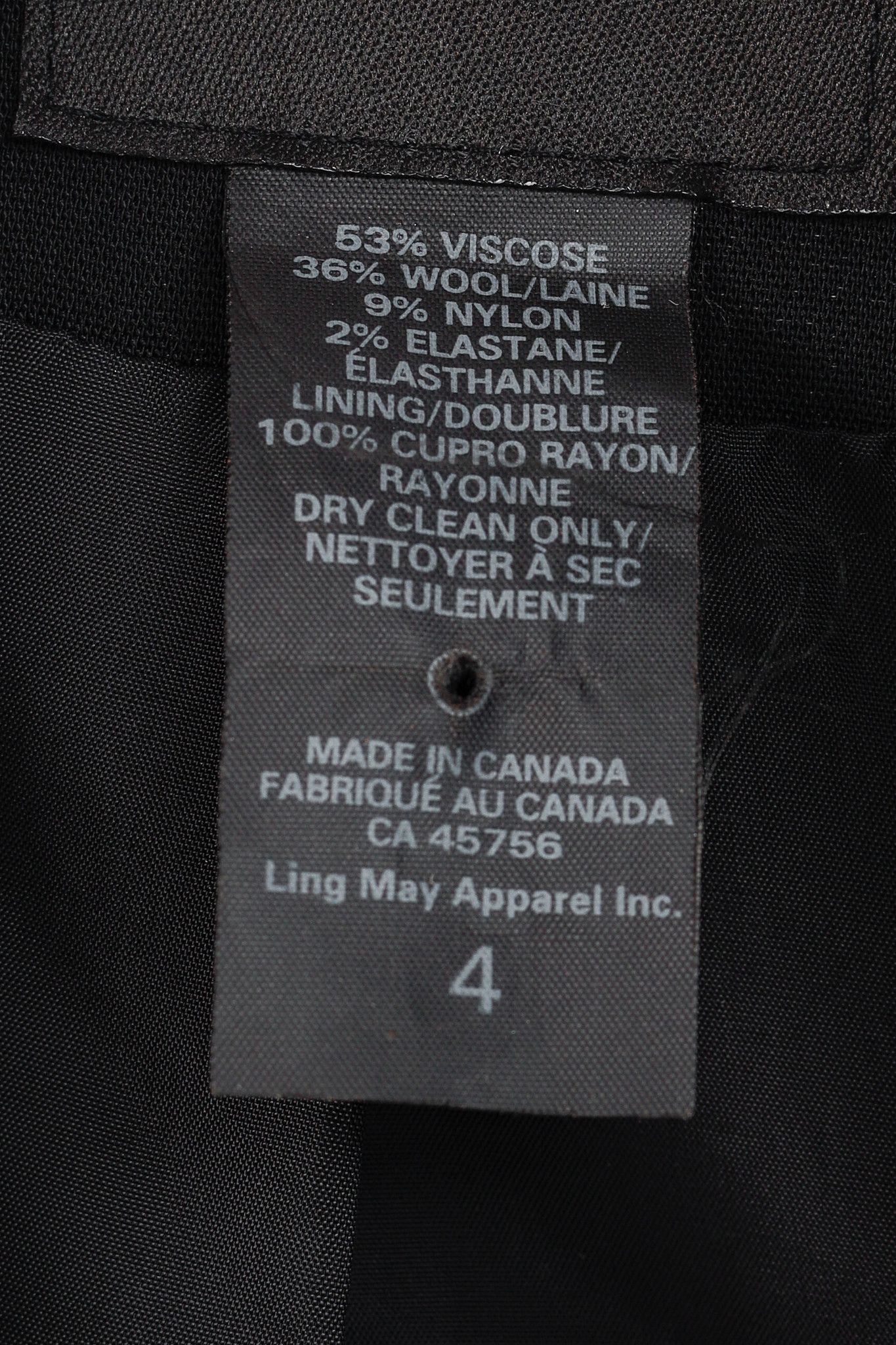 SMYTHE Smythe Black Wool-Blend Grosgrain-Stripe One-Button Blazer Size S / US 4 / IT 40 - 9 Thumbnail