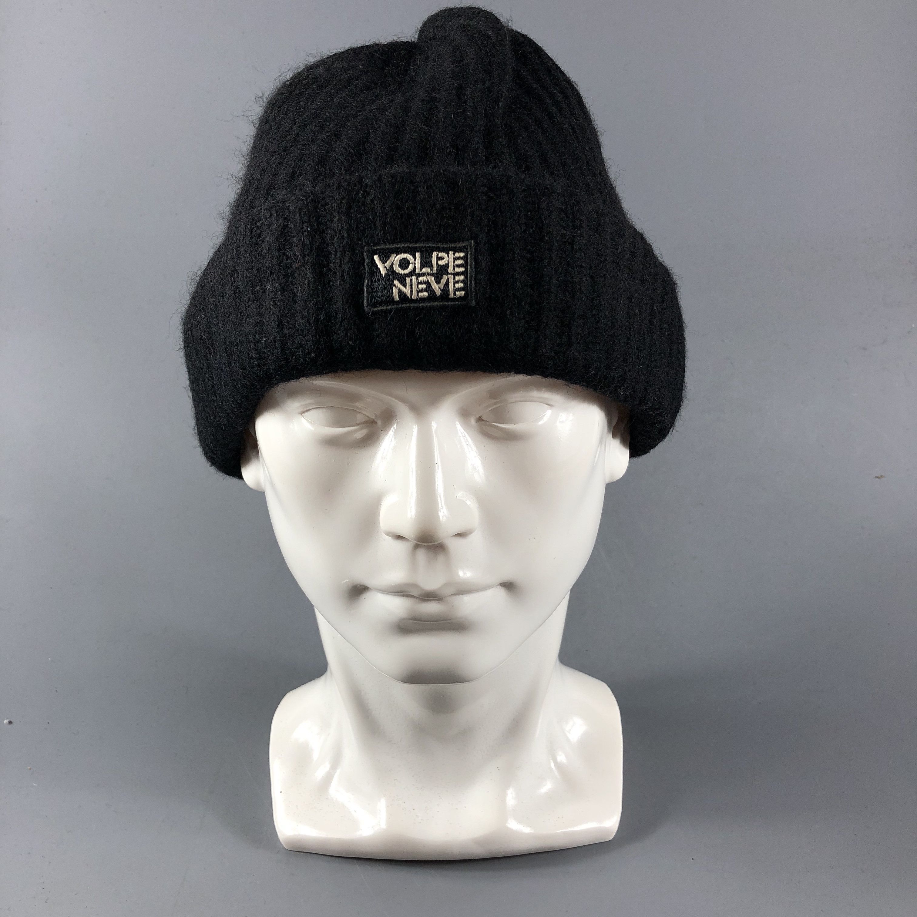 Vintage Volpe Neve Fisherman Beanie Snowcap Snow Hat B533 Size ONE SIZE - 1 Thumbnail